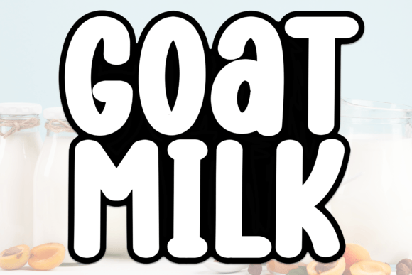 Discover Goat Milk: A Handwritten Font with Endless Creative Potential