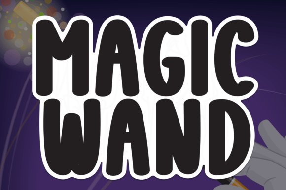 Discover the Friendly Charm of the Magic Wand Font