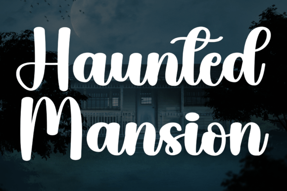Discover the Haunted Mansion Font for Friendly Designs