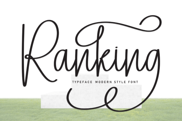 Ranking: A Handwritten Font for Modern Creative Projects